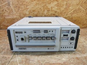 ◎通電確認 SONY BVU-110 U-matic PORTABLE VIDEOCASSETTE RECORDER ビデオカセットレコーダー 現状品◎V546