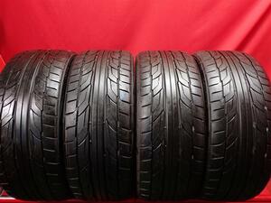 中古タイヤ 225/35R20 90W 4本セット ニットー NT555 G2 NITTO NT555 G2 7.5分山★n20 クラウン マジェスタ ソアラ