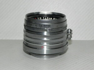 Nippon Kogaku Nikkor-H.C 5cmmm/f 2 レンス゛