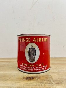 アメリカ ヴィンテージ タバコ 缶 PRINCE ALBERT 50’s シガレット インテリア 小物入れ 店舗備品 ディスプレイ アメリカン雑貨【B710】