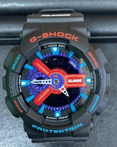 【5748】CASIO G-SHOCK GA-110 XLARGE 30th ANNIVERSARY 稼働品