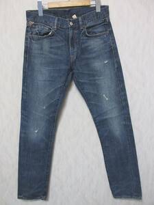 デニム＆サプライ ラルフローレン Denim & Supply Ralph Lauren USED加工 ジーンズ 30/32 亥2810