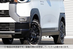 JAOS ジャオス フェンダーガーニッシュ type-X 未塗装品 デリカミニ B34A B35A B37A B38A 2023/05～