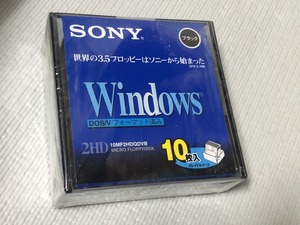 未開封 個数１～３　SONY 3.5 フロッピーディスク 10枚 DOS/V 2HD 10MF2HDQDVB