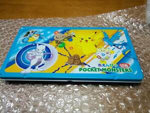 ポケットモンスター　缶入り色えんぴつ　2本入り　ヴィンテージ品★トミー　ショウワノート　POCKET MONSTERS