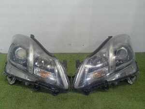 ★トヨタ GRS200 GRS204 200系 クラウンアスリート 前期 純正 HID ヘッドライト ヘッドランプ 左右セット スタンレー 30-341 ジャンク品