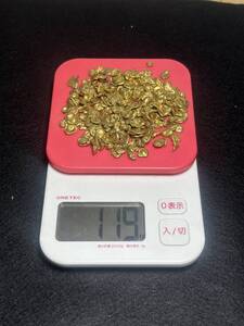 歯科金歯素材　歯科技工　金歯素材　素材不明　詳細不明　総重量約119.0g