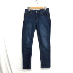 EZ3264●AZUL BY MOUSSY カットオフ スキニー デニム パンツ●26●インディゴブルー アズールバイマウジー