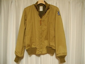 リアルマッコイズ　タンカースジャケット　 JACKET,COMBAT,WINTER 当時物実物第３歩兵師団パッチ付き