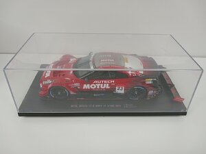 [S5A-71-129-1] EBRO エブロ MOTUL AUTECH モチュール オーテック GT-R SUPER GT500 スーパーGT500 2018 1/18スケール ジャンク 破損あり