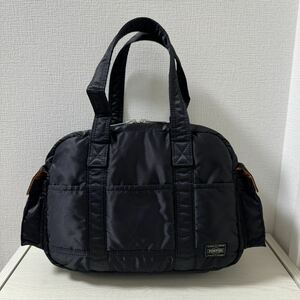 【大幅値下げ】【美品】定価30800円　PORTER TANKER ポーター　タンカー　ボストンバッグ　(S) 622-06997 ブラック　黒　トートバッグ