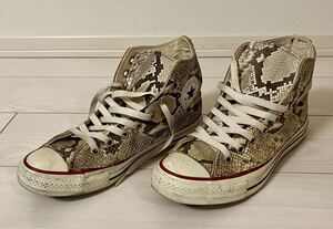 【激レア】converse ALL★STAR 蛇皮 スニーカー