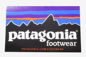 廃番 パタゴニア フットウェア ステッカー PATAGONIA FOOTWEAR STICKER フィッツロイ FITZROY シール シューズ 靴 コレクション デコ 新品