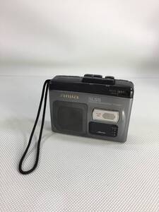 S2094○aiwa アイワ カセットレコーダー カセットプレーヤー ポータブル SLSS TP-530 録音/再生 通電OK レトロ