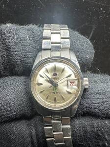 RADO　ラド　レディース　腕時計　手巻き　自動巻き　Green Horse　グリーンホース　25石　シルバー文字盤　稼働品　NS00615