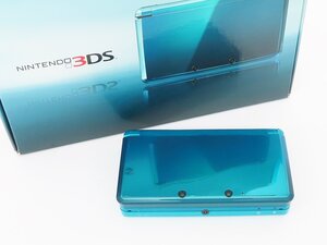 ◇【任天堂】ニンテンドー3DS本体 アクアブルー