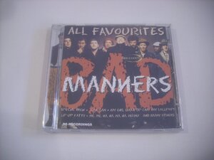 ● CD BAD MANNERS バッド・マナーズ / ALL FAVOURITES オール・フェイヴァリッツ ドイツ盤 BRILLIANT BT 33057 ◇r61128