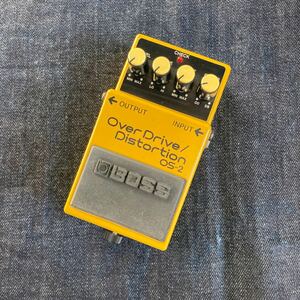 1円スタート1スタ【中古】オーバードライブ ディストーション エフェクター BOSS OS-2 OverDrive Distortion ギターエフェクターボス 