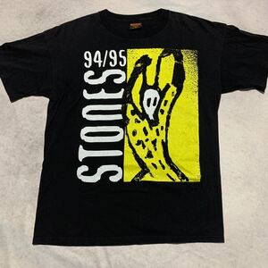 1円スタート　90s ローリングストーンズ voodoo lounge ツアーTシャツ オフィシャル The Rolling Stones XLサイズ