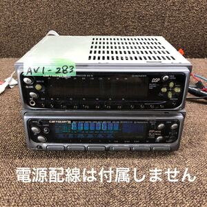 AV1-283 激安 カーステレオ Carrozzeria Pioneer DEQ-99 グライコ 通電未確認 KEH-P88 カセットデッキ 本体のみ 簡易動作確認OK 中古現状品