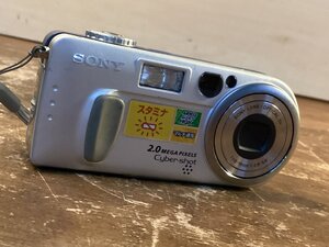 TT-3315■送料込■SONY ソニー サイバーショット 2.0MEGA 3x f=6-18ｍｍ 1:2.8-5.6 デジタルカメラ 204g●ジャンク扱い/くGOら