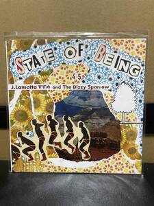 J.Lamottaすずめ & The Dizzy Sparrow State Of Being EP 7incレコード