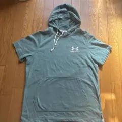 Under Armour フード付きパーカー XL グリーン