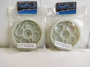 【 Baja 5B 5T 5SC 】アメリカ HOSTILE 社製 スパーギア 55T 57T セット / バハ HPI / ラジコン SPUR GEAR 管理C9