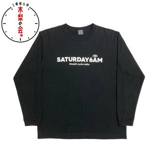 ラジオ 木梨の会。SATURDAY6AM ロングTシャツ 長袖 Tシャツ M 木梨サイクル ロンT 木梨憲武 とんねるず