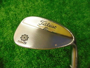 中古品 VOKEY DESIGN SM5 クロム仕上げ 58-11度 K-GRIND NS.PRO 950GH S シャフト