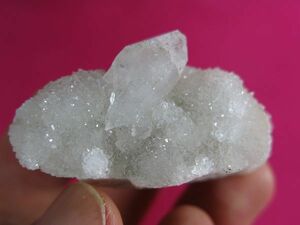 ｃ　魚眼石（アポフィライト）　水晶98　結晶 / 水晶 晶洞 貴石 宝石 石英 ペグマタイト 天然結晶 パワーストーン
