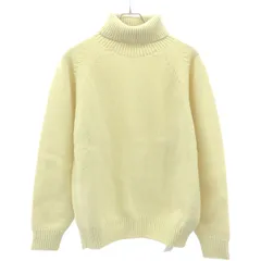 crepuscule クレプスキュール W/G Turtle Neck L/S タートルネックニット 2303-011 ホワイト 1