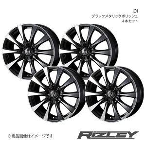 RiZLEY/DI インプレッサWRX STI GDB アルミホイール4本セット【17×7.0J 5-114.3 INSET40 ブラックポリッシュ】0040506×4