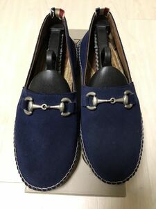 ◆【人気】ARKnets GAIMO別注/ CAMPANARIO スペイン製ビットエスパドリーユ スリッポンNAVY 39