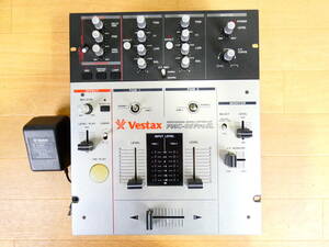 S) Vestax DJミキサー ベスタクス PMC-05ProSL 音響機器 機材 ※現状渡し/簡易動作OK！ @100 (7)