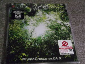 ★Mondo Grosso feat. UA/光 スリムケースCDS帯付CCCD★2003年7月16日発売 Sony Music Associated Records AICL-1448 定価1,020円