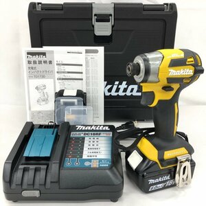 makita マキタ 充電式インパクトドライバ TD173D ケース・附属品あり 通電〇【CKAG1039】