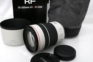 美品｜キヤノン RF70-200mm F4 L IS USM CA01-M2545-3X3