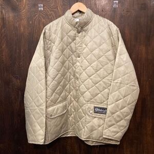 Belstaff キルティングジャケット ベージュ ベルスタッフ UK古着 ヨーロッパ古着 キルティング