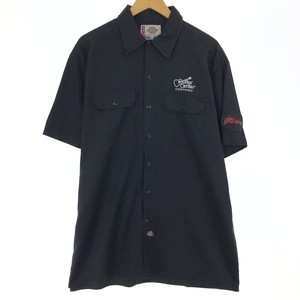 古着 ディッキーズ Dickies 半袖 ワークシャツ メンズXL /eaa446555 【SS2409_50%】