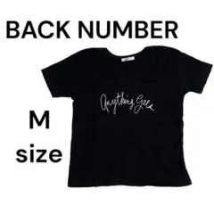 バックナンバー　Tシャツ　トップス　半袖　黒　レディース　M