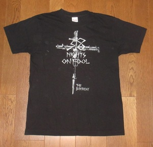 The Birthday 38 NIGHTS ON FOOL TOUR 2009 Tシャツ Sサイズ (検索用 バースディ ナイト オン フール ツアー tee チバユウスケ