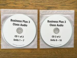 Business Plus 3 Class Audio CD 2枚