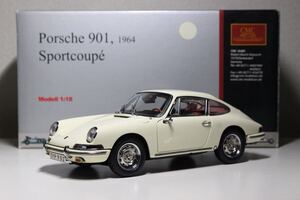 1/18 CMC Porsche 901 1964 light-ivory M-067C ポルシェ 911 ホワイト アイボリー