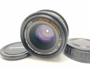 21004●AUTO CHINON 1:1.9 50mm LENS MADE IN JAPAN