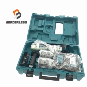 ☆未使用品☆makita マキタ 18V 充電式ディスクグラインダー GA504DRGXN バッテリ2個(18V 6.0Ah) 充電器 ケース付 コードレス 99385