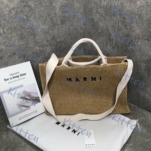 新品◆ 22SS MARNI マルニ EASTWEST スモール トートバッグ