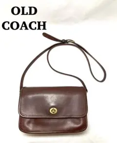 COACH オールドコーチ　ショルダーバッグ　USA製　0442-929