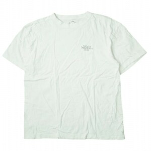 FAMOUS DEPARTMENT STORE フェイマスデパートメントストア 20SS プリントT S/S 20071312000010 L ホワイト ロゴ Tシャツ 417 EDIFICE g3998