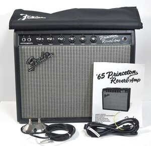 ★カバー、フットスイッチ付！FENDER フェンダー 65 Princeton Reverb ギターアンプ 美品！★